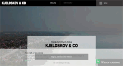 Desktop Screenshot of kjeldskov-erhverv.dk