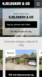 Mobile Screenshot of kjeldskov-erhverv.dk